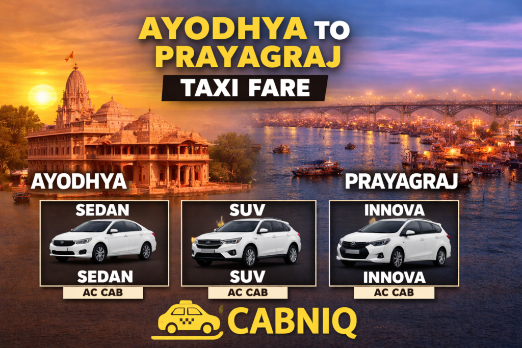 Ayodhya to Prayagraj Taxi Fare
