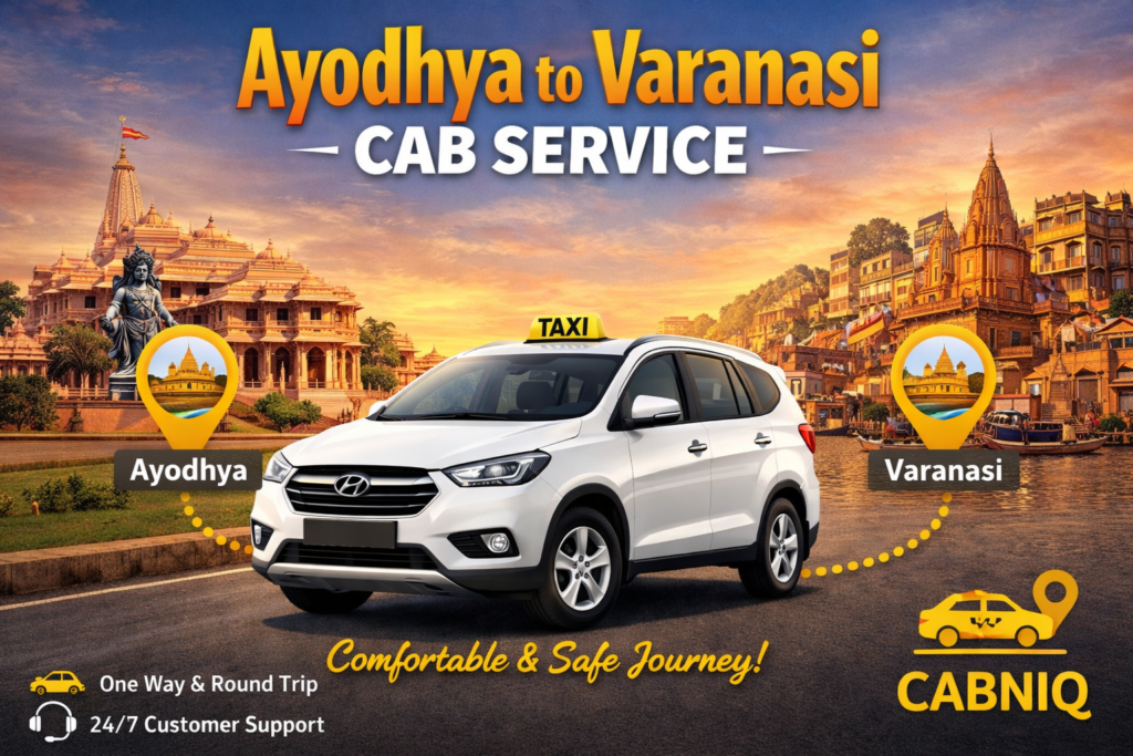 Ayodhya to Varanasi Cab service