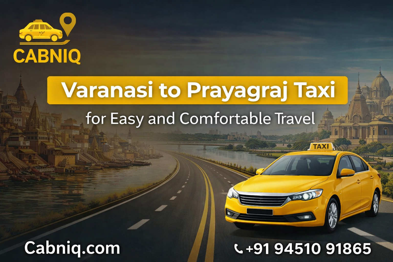Varanasi to Prayagraj Taxi